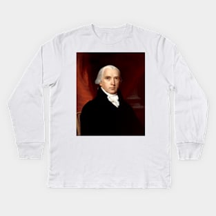 President  James Madison Kids Long Sleeve T-Shirt